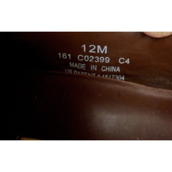 Cole Haan Men's Nike Air Driving Loafers Brown Leather Slip On Shoes Size 12 - Picture 8 of 9